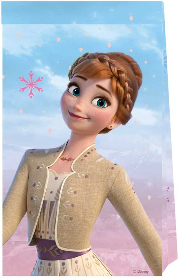 Globos Europe Bv GoDan Frozen 2: Wind Spirit Popieriniai maišeliai 4vnt