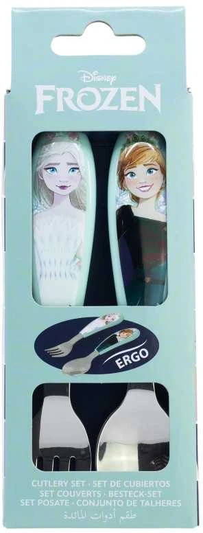 „Disney“ „Ledo šalis“ sniego pasakos metalinis ergonominis stalo įrankių rinkinys – 2 dalys