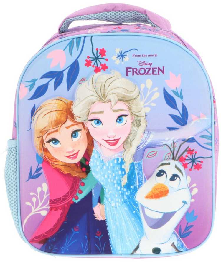 Disney Ledo šalis sniego seserys 3D kuprinė, krepšys 30 cm