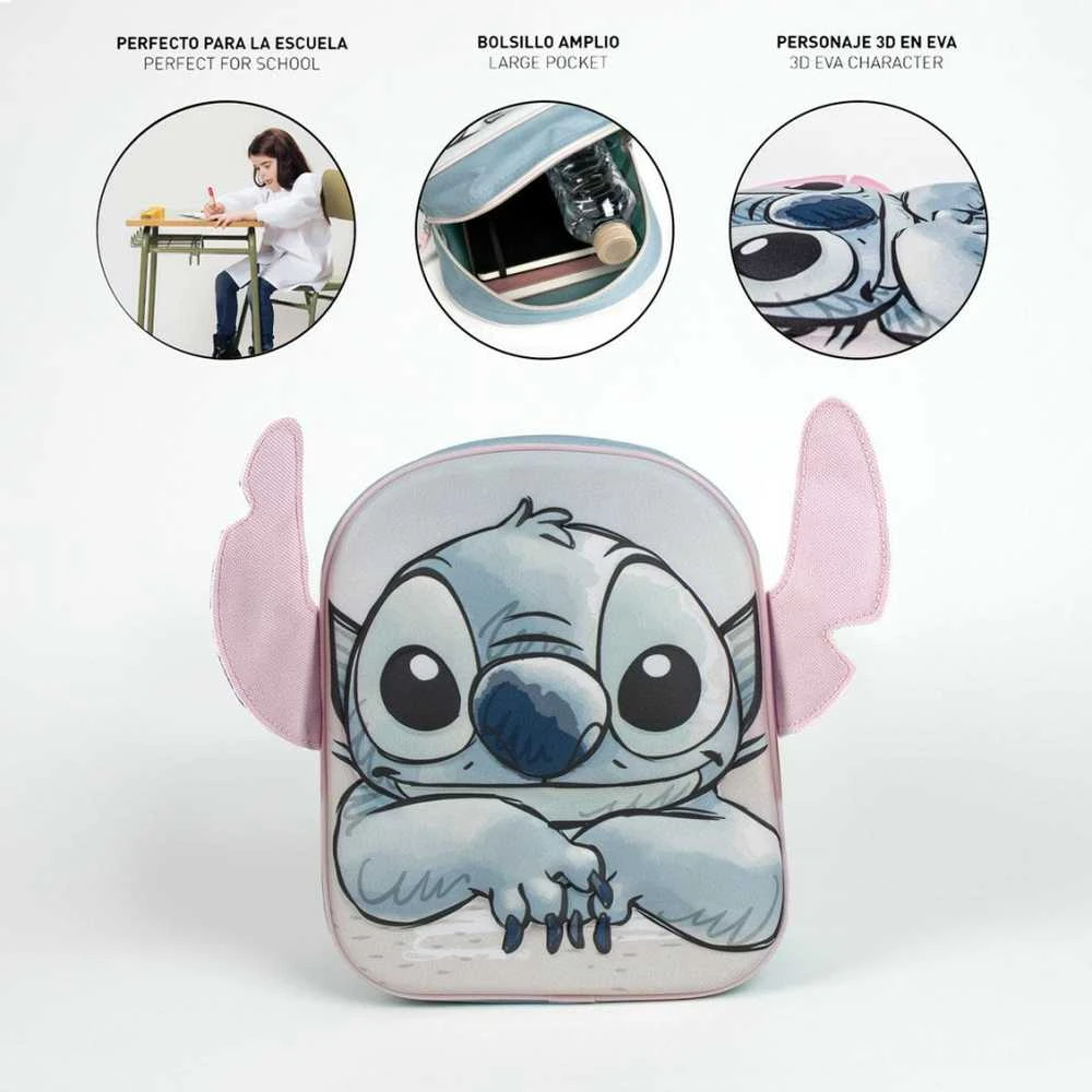 CERDÁ Disney Stitch backpack 27cm