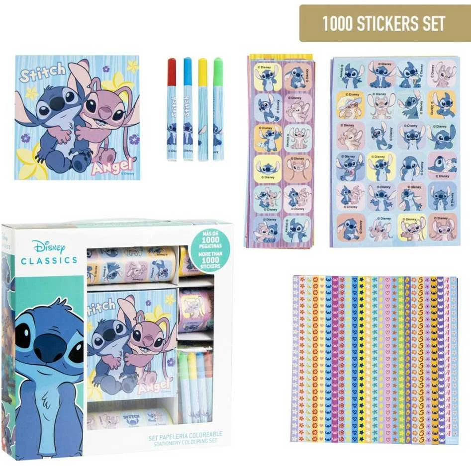 Lilo And Stitch Disney Lilo ir Stitch lipdukų kūrybinis rinkinys, 1000 dalių