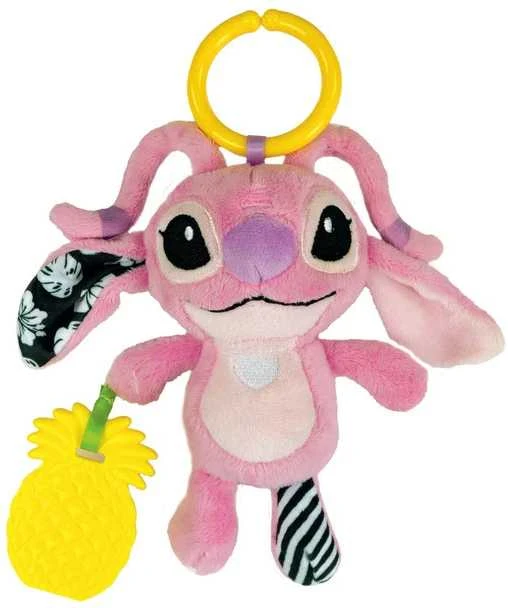„Disney Lilo and Stitch“ angelo pliušinis žaislas ir kramtukas „Clementoni“
