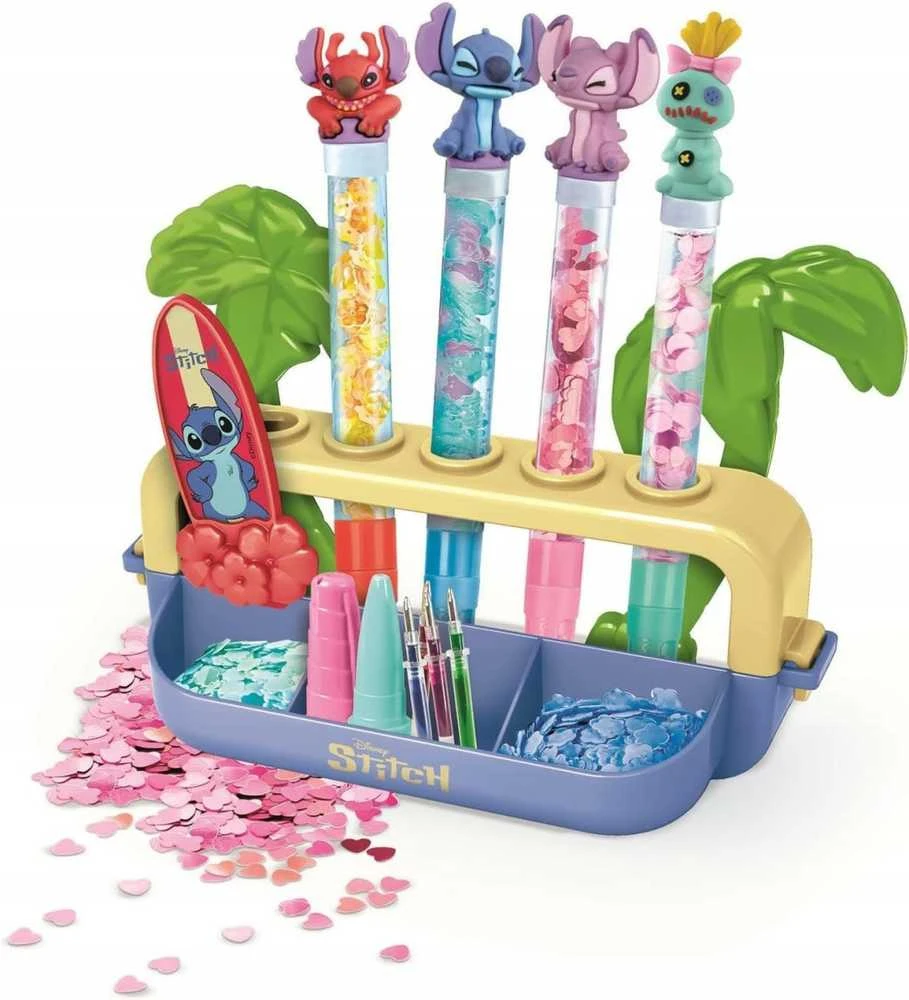 Rašiklių gaminimo rinkinys Clementoni Disney Stitch 18218