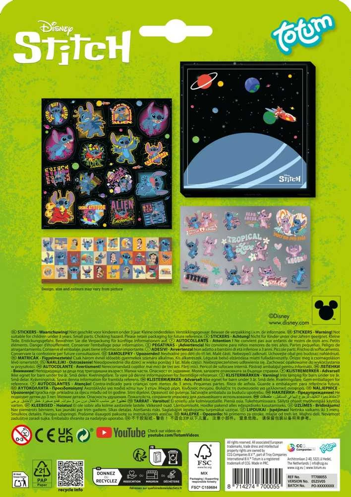 Bt21 Ccg Mz Import CCG Stitch komplektas naklejek 00055