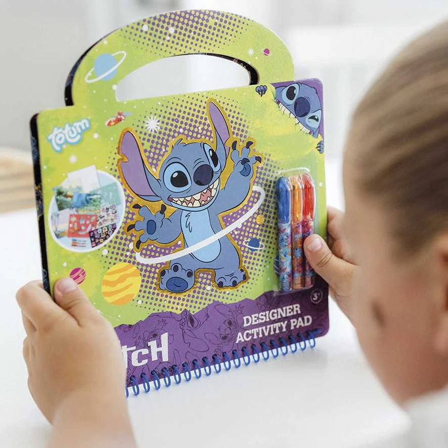 Nezatříděno TOTUM DISNEY STITCH kūrybinis rinkinys Designer Activity Pad, 700093