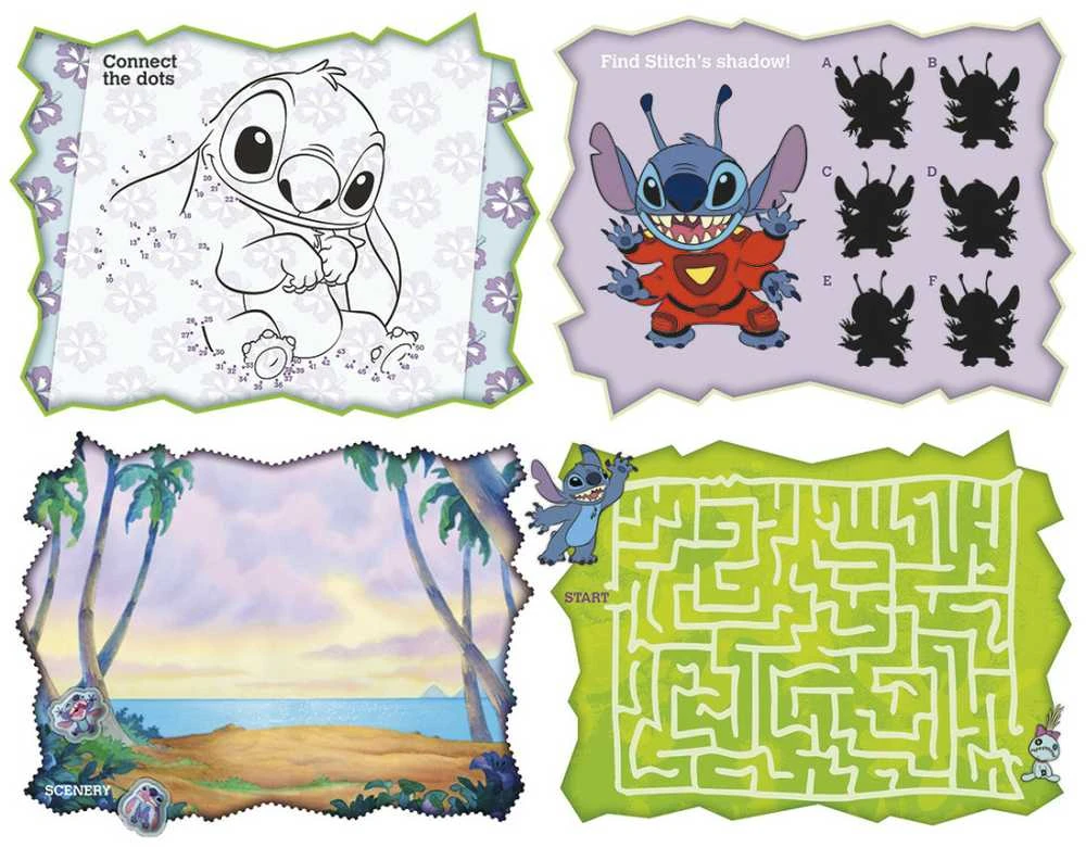 Zdesign TOTUM DISNEY STITCH lipdukų rinkinys, 700062