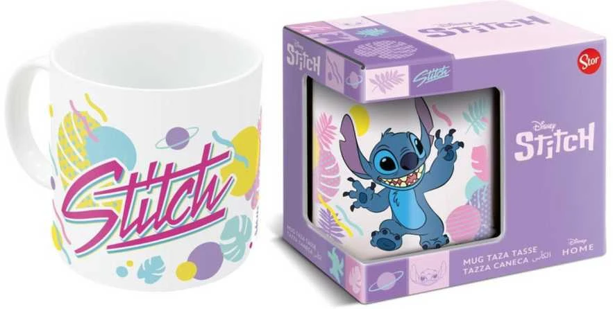 Lilo And Stitch Disney Lilo ir Stitch puodelis 325 m dovanų dėžutėje