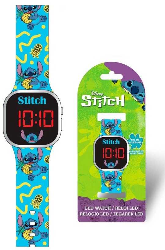 Kids Licensing Vaikų licencijavimo LED laikrodis Lilo&Stitch KiDS licencijavimas