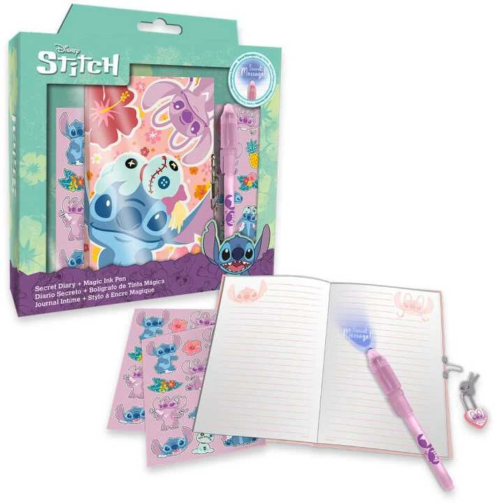 Lilo And Stitch Disney Lilo ir Stitch užrašų knygelė + magiškas rašiklis