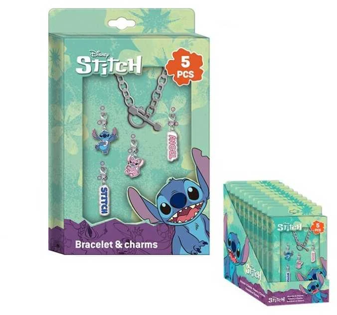 Peers Hardy Disney Stitch jewellery set