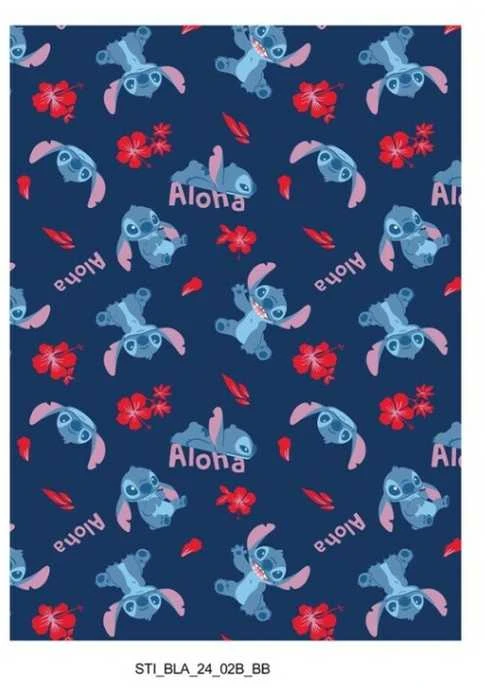 Disney Stitch Coral blanket 110x140cm