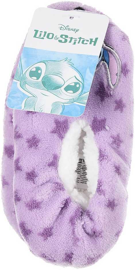 Disney Lilo ir Stitch Amžinai Purpurinės vaikiškos žieminės šlepetės 31/34