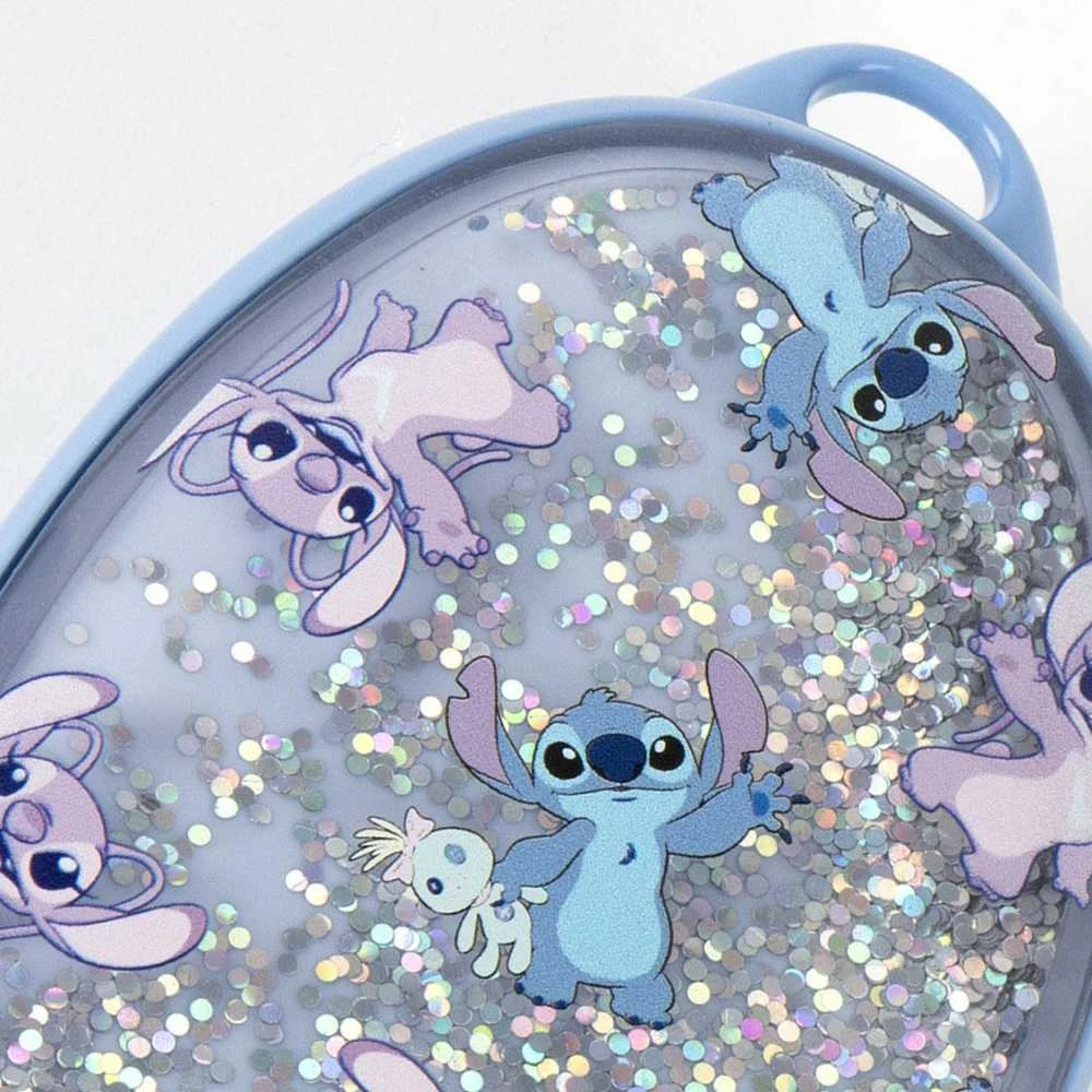 Disney Lilo ir Stitch angelo blizgantis plaukų šepetys 13 cm