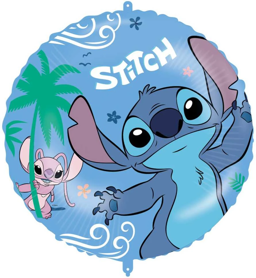 „GoDan Stitch&Angel Disney“ folijos balionas 46 cm