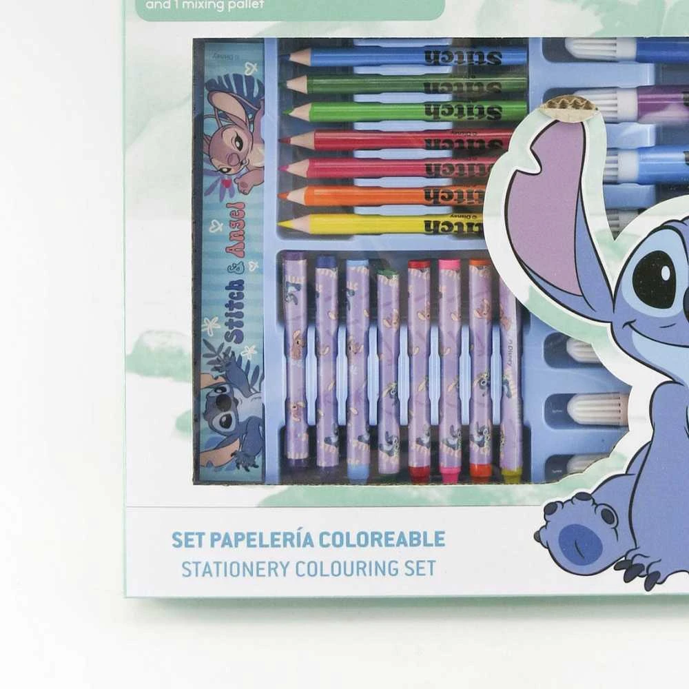 CERDÁ Disney Stitch colouring stationery set