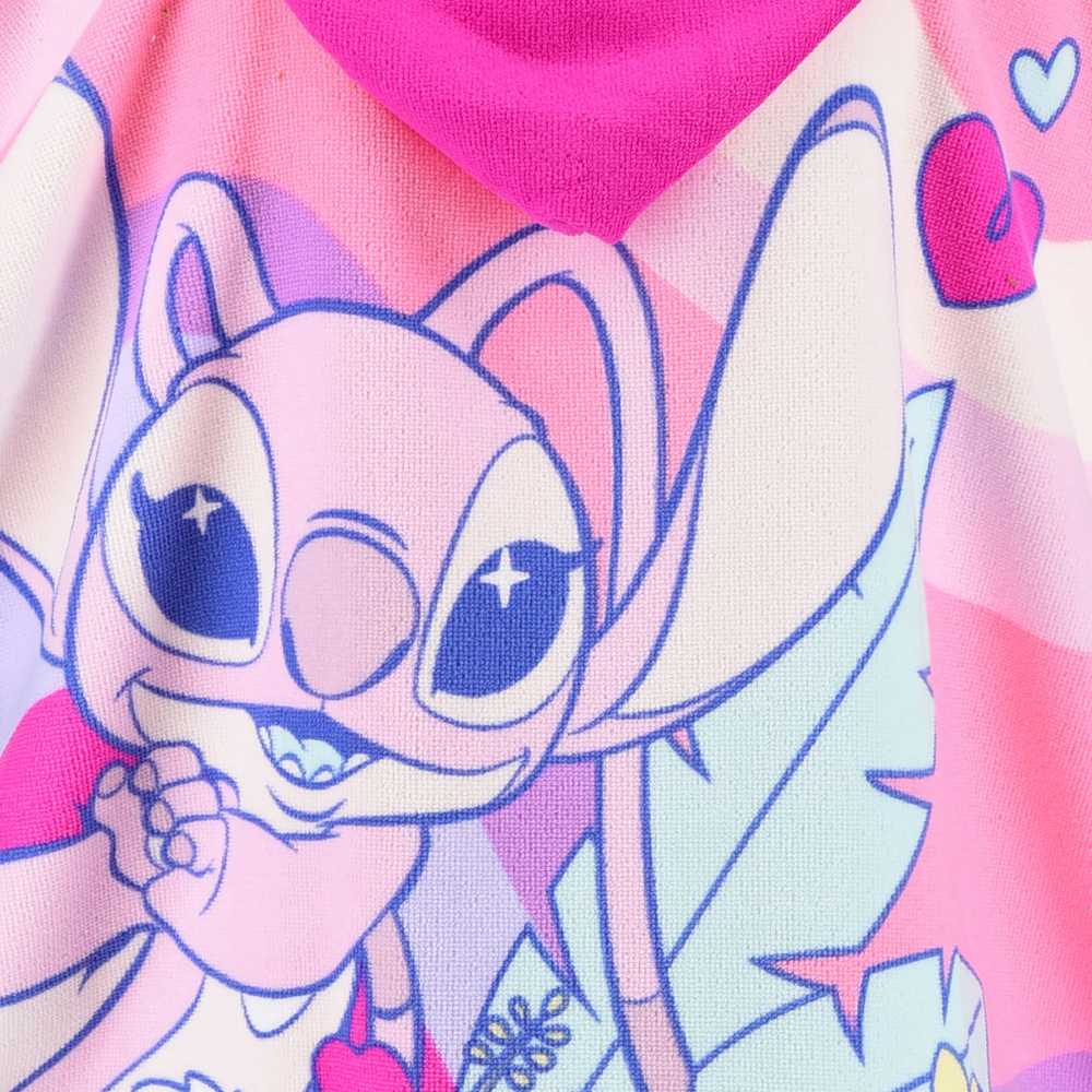 Disney Lilo ir Stitch angelo paplūdimio rankšluostis pončas 55x110 cm (greitai džiūstantis)