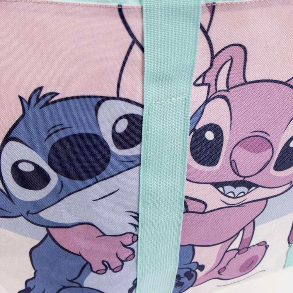 CERDÁ Paplūdimio krepšys Stitch Mėlyna 47 x 33 x 15 cm