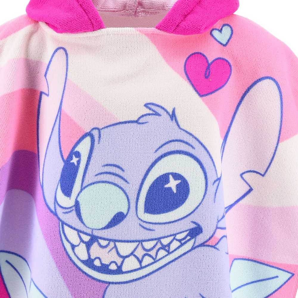 Disney Lilo ir Stitch angelo paplūdimio rankšluostis pončas 55x110 cm (greitai džiūstantis)