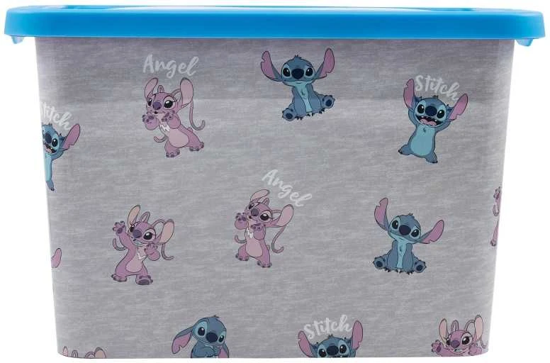 Disney Lilo ir Stitch angelo plastikinė laikymo dėžė 7 l