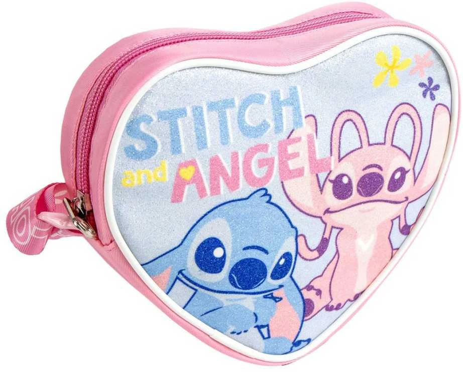 CERDÁ Disney Stitch heart bag