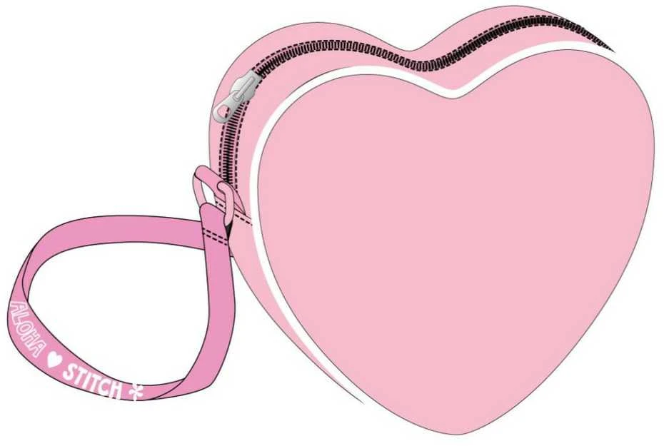 CERDÁ Disney Stitch heart bag