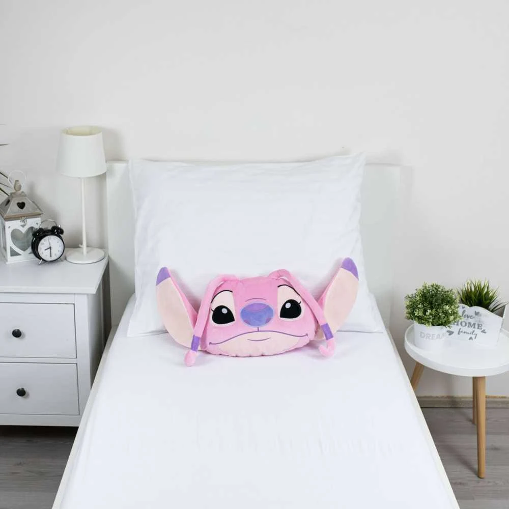 Poduszka kształtka 31x41 Lilo and Stitch rožinė przytulanka