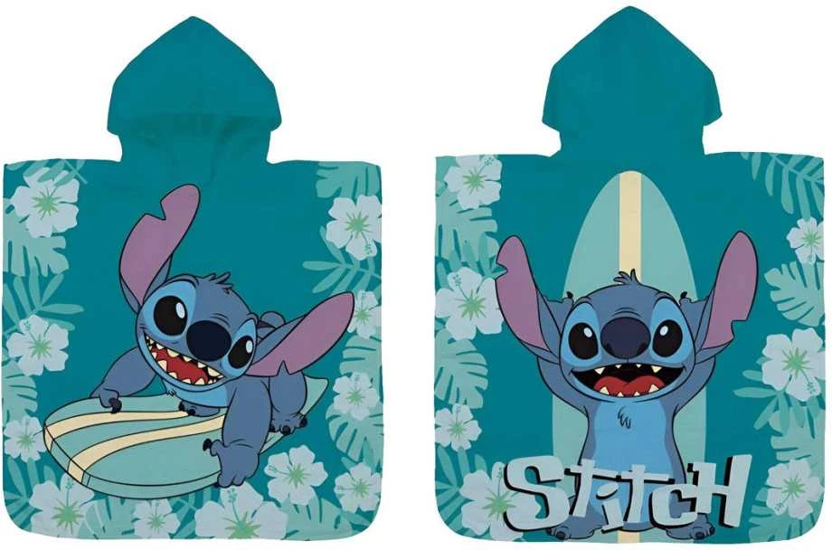 Disney Lilo ir Stitch banglenčių paplūdimio rankšluostis pončas 60x120 cm