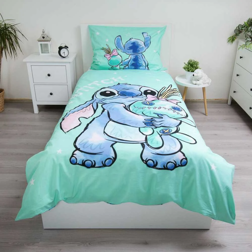 „Disney“ Lilo ir Stitch bičiulių patalynės užvalkalas 140–200 cm, 70–90 cm