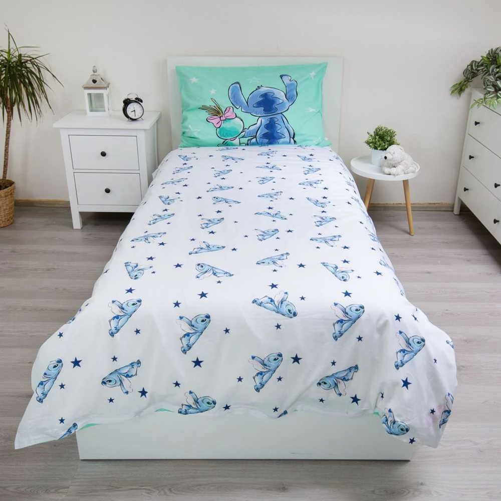 „Disney“ Lilo ir Stitch bičiulių patalynės užvalkalas 140–200 cm, 70–90 cm