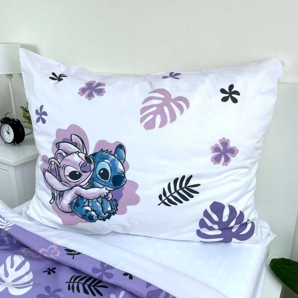 Bed set Lilo and Stitch "Baltas" 65x65