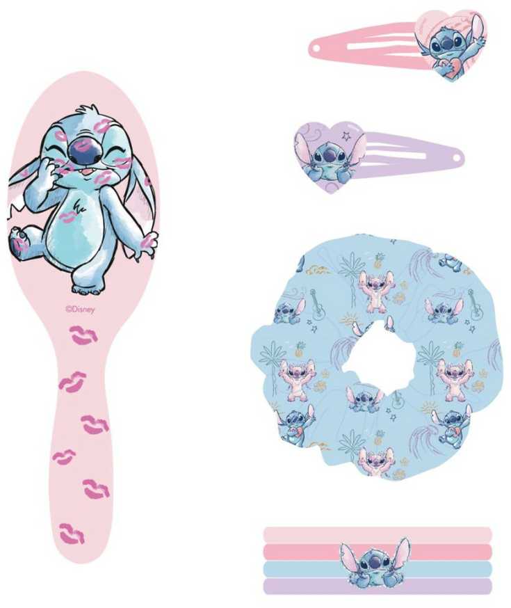 Disney Lilo ir Stitch bučinio plaukų aksesuarų rinkinys
