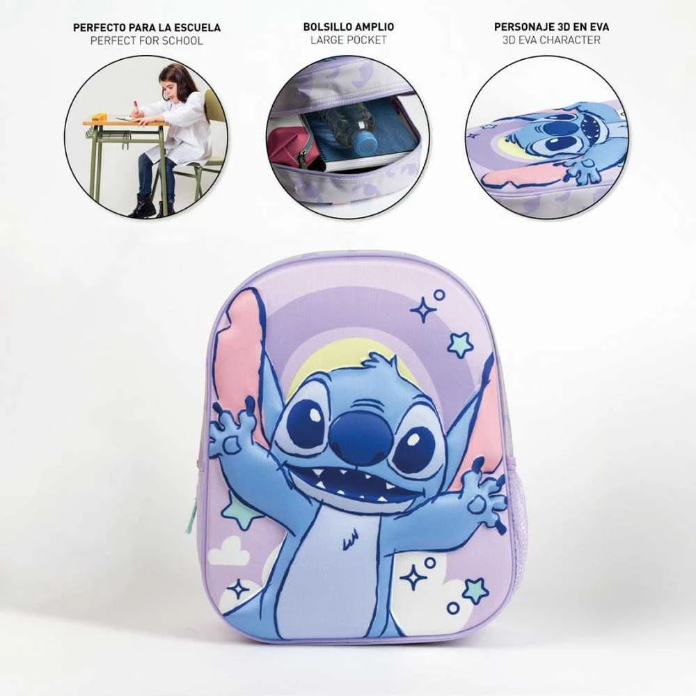 CERDÁ Disney Stitch 3D backpack 31cm