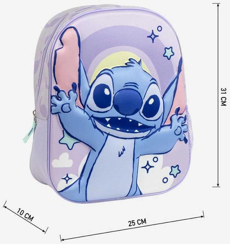 CERDÁ Disney Stitch 3D backpack 31cm
