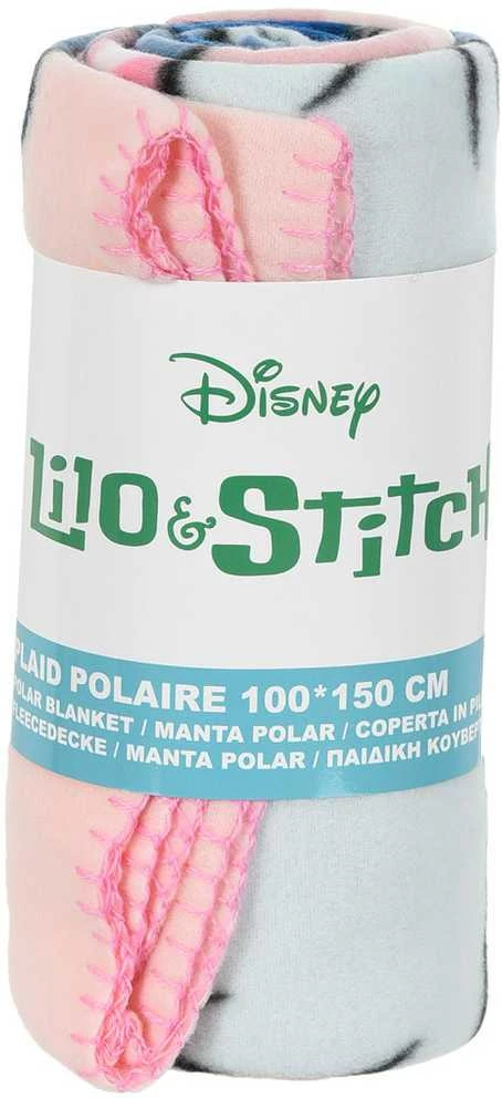 Disney Lilo ir Stitch flisinė antklodė 100x150cm