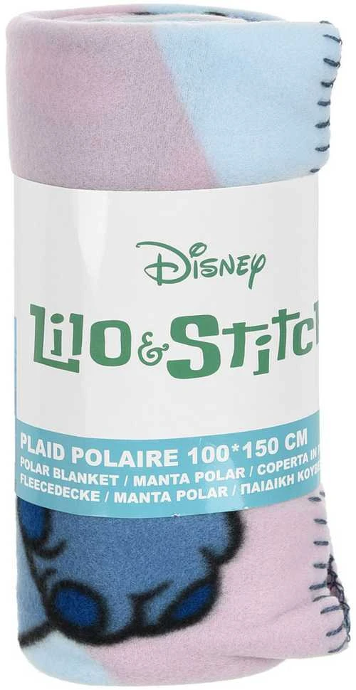 Disney Lilo ir Stitch flisinė antklodė „Laikas apkabinti“, 100x150 cm