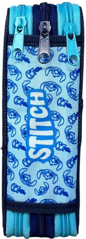 Disney Lilo ir Stitch Happy pieštukų dėklas, užpildytas 3 lygiais