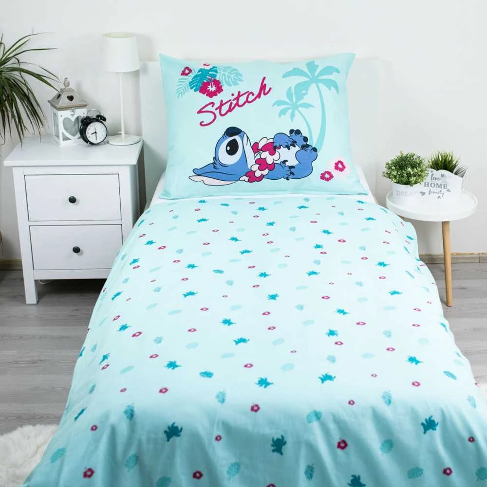 Disney Lilo ir Stitch Havajų patalynės užvalkalas 140–200 cm, 70–90 cm