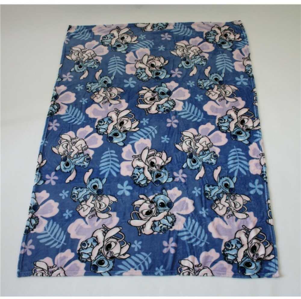 Disney Lilo ir Stitch Hibiscus koralų flisinis pledas 110x150cm