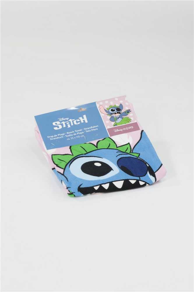 Disney Lilo ir Stitch Hula šokių paplūdimio rankšluostis pončas 55x110 cm (greitai džiūstantis)