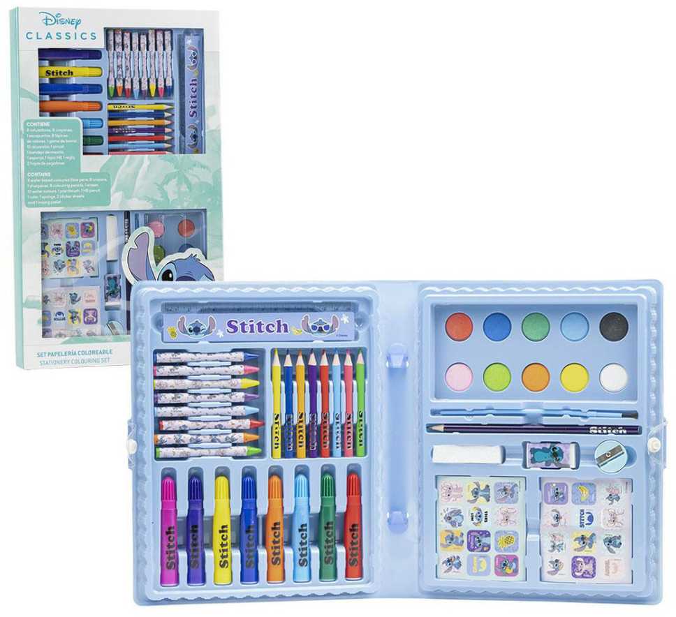 Set de Papetărie Stitch Lagaminas
