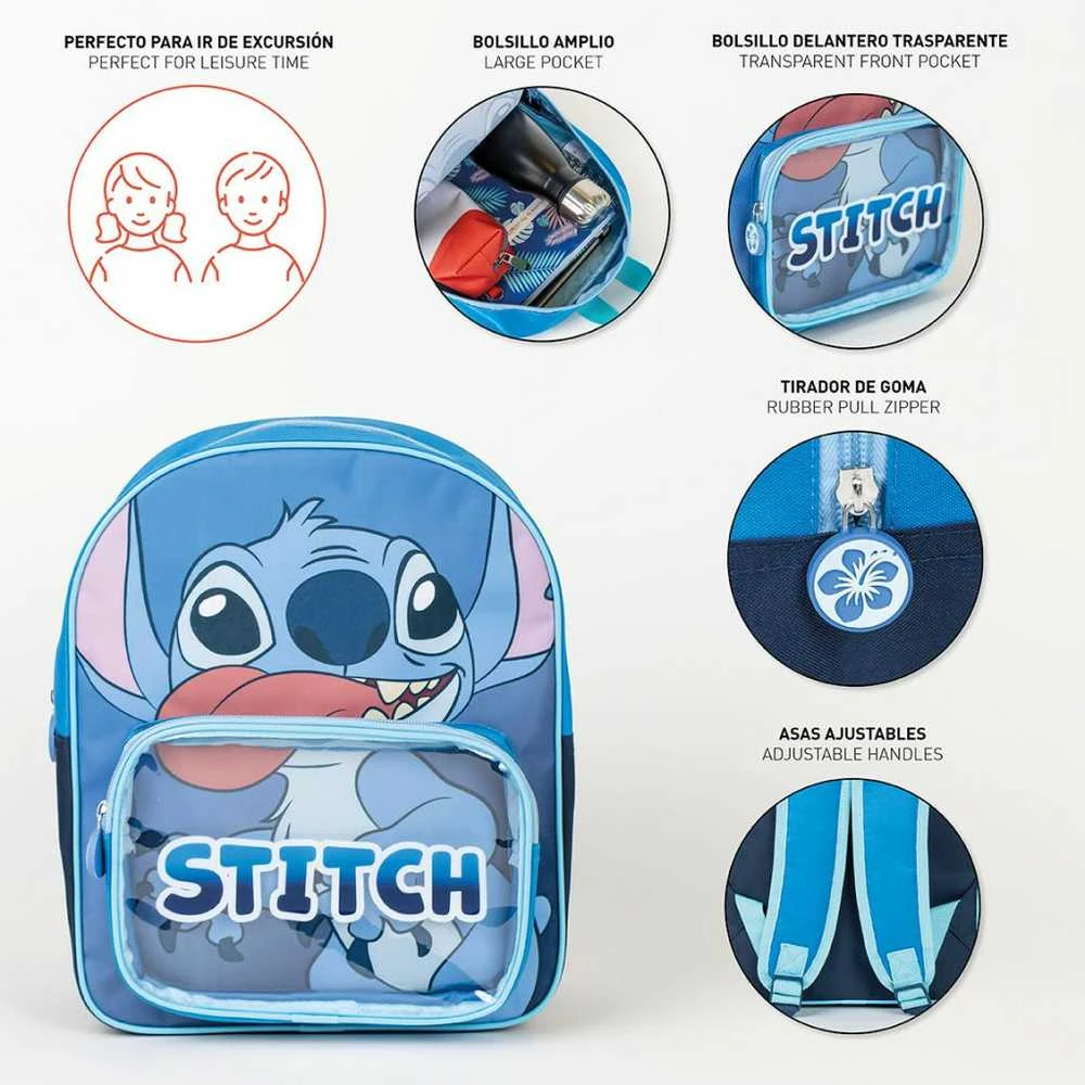 CERDÁ Disney Stitch backpack 30cm