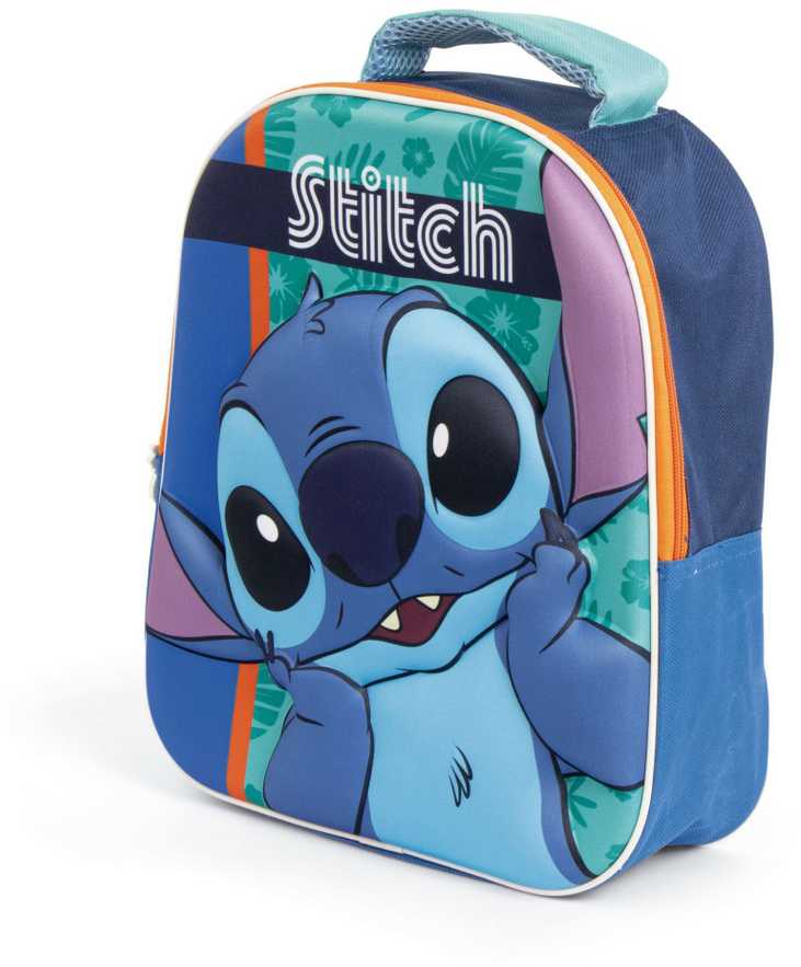 Disney Lilo ir Stitch Leaf 3D kuprinė, krepšys 32 cm