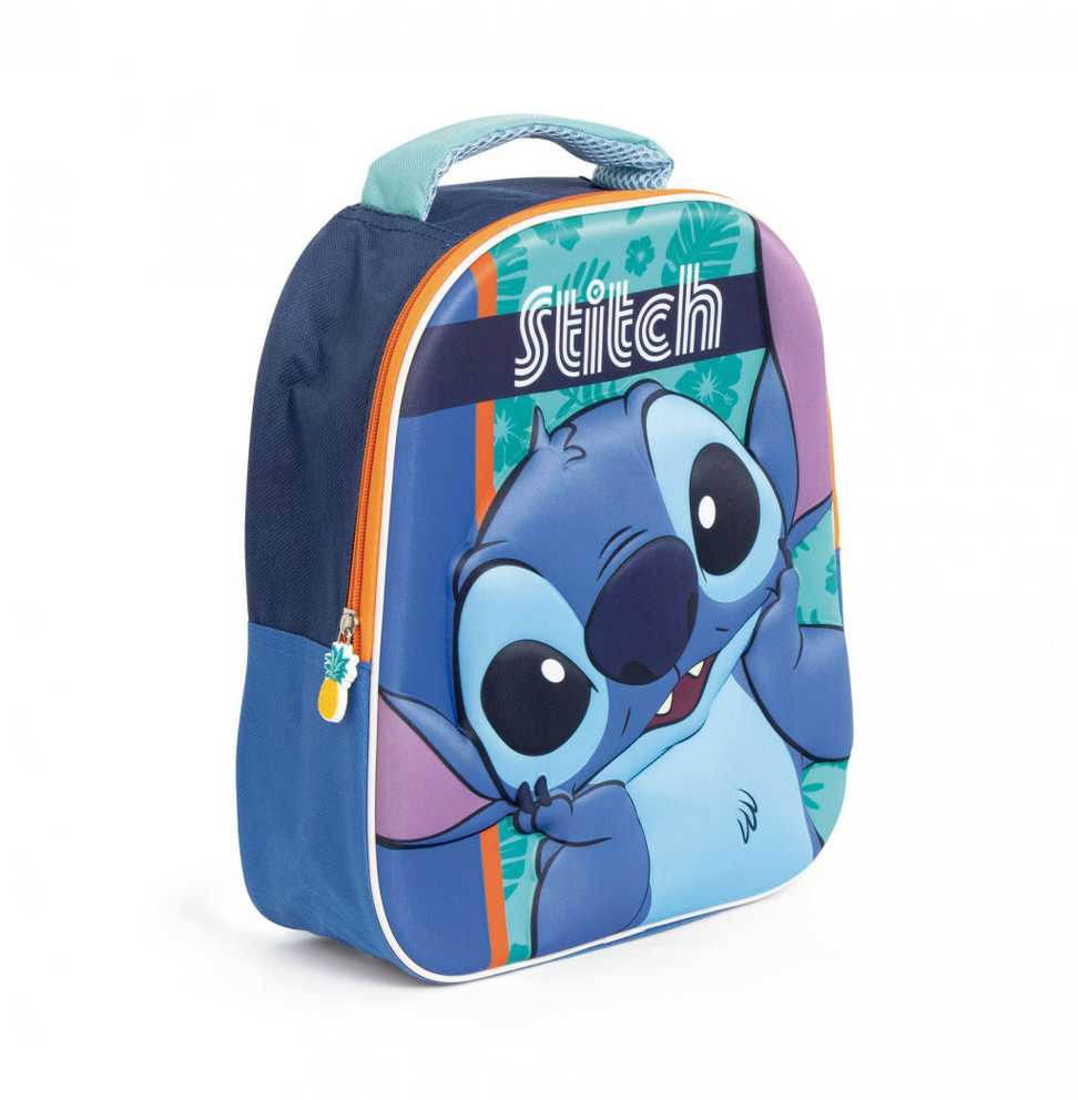Disney Lilo ir Stitch Leaf 3D kuprinė, krepšys 32 cm