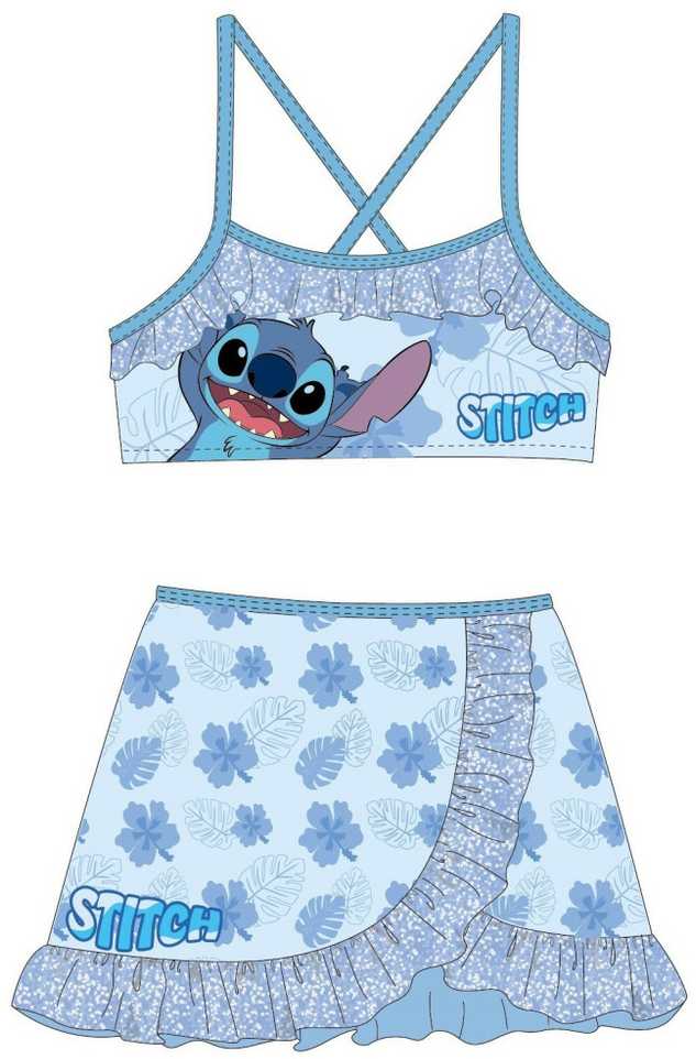 Disney Lilo ir Stitch Leaf vaikiškas bikiniuko ir sijono komplektas 4/5 metų vaikams
