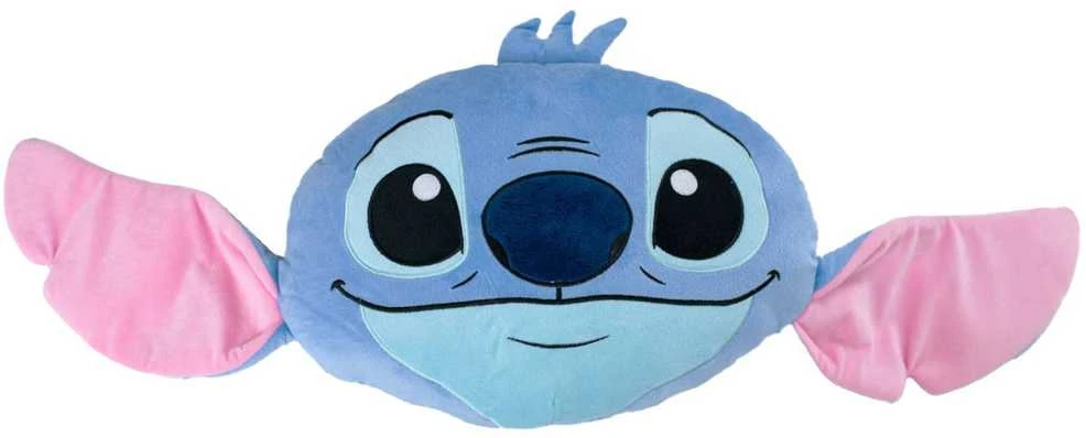 Poduszka kształtka 35x30 Lilo and Stitch mėlyna przytulanka