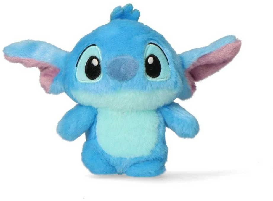 Disney Lilo ir Stitch mėlyna 3D pliušinė figūrėlė su kabliuku, krepšio dekoracija 12 cm