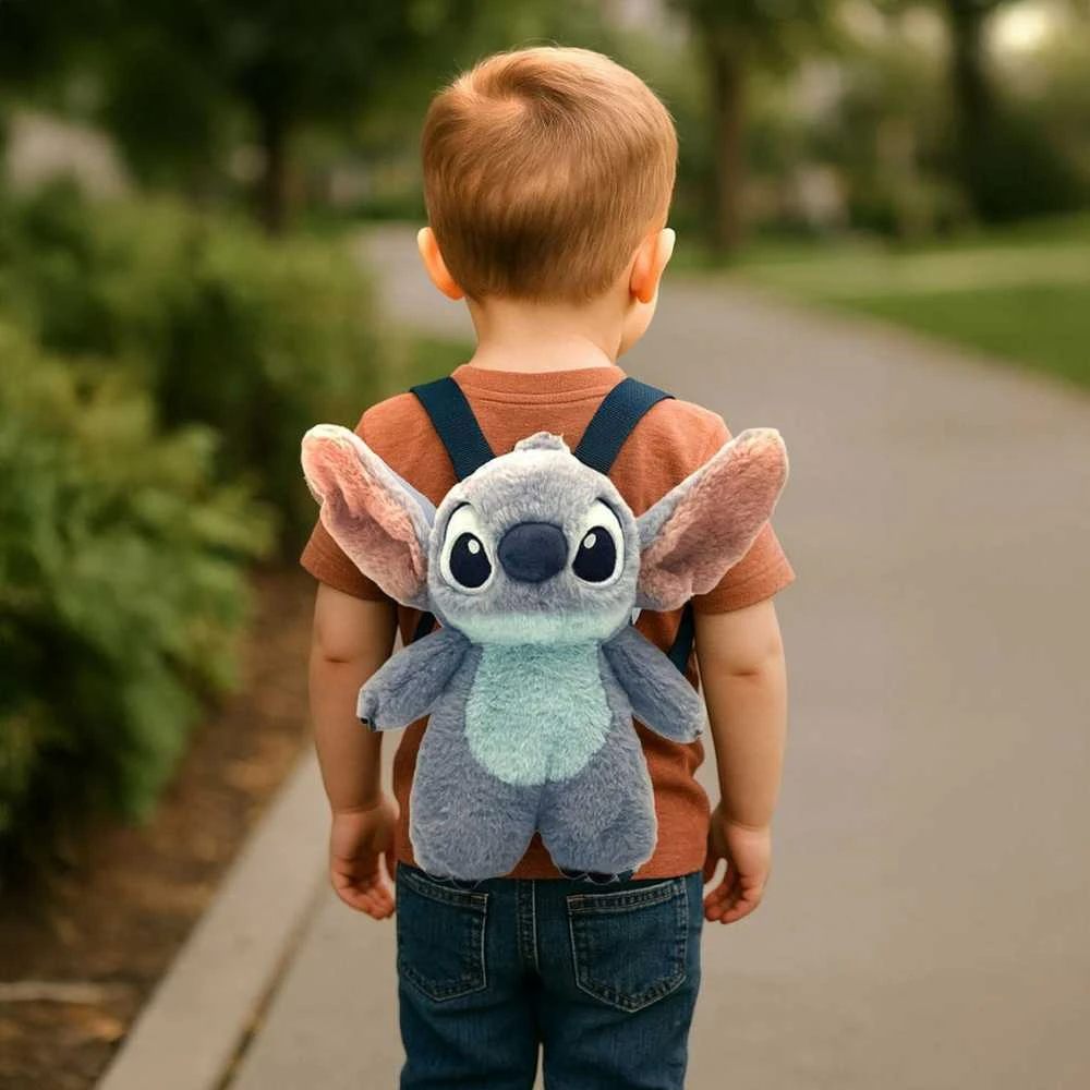CERDÁ Disney Stitch plush backpack 30cm