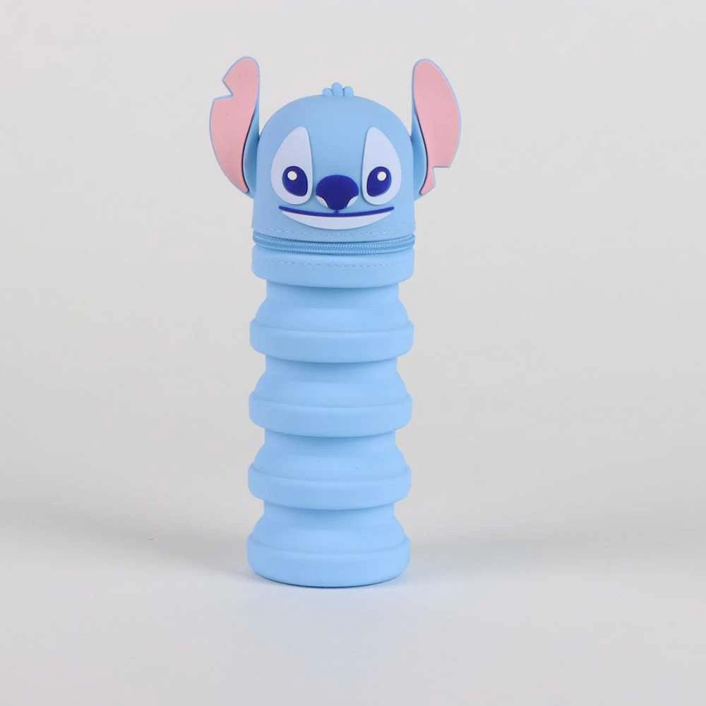 Disney Lilo ir Stitch mėlynas 3D pieštukų dėklas 20 cm