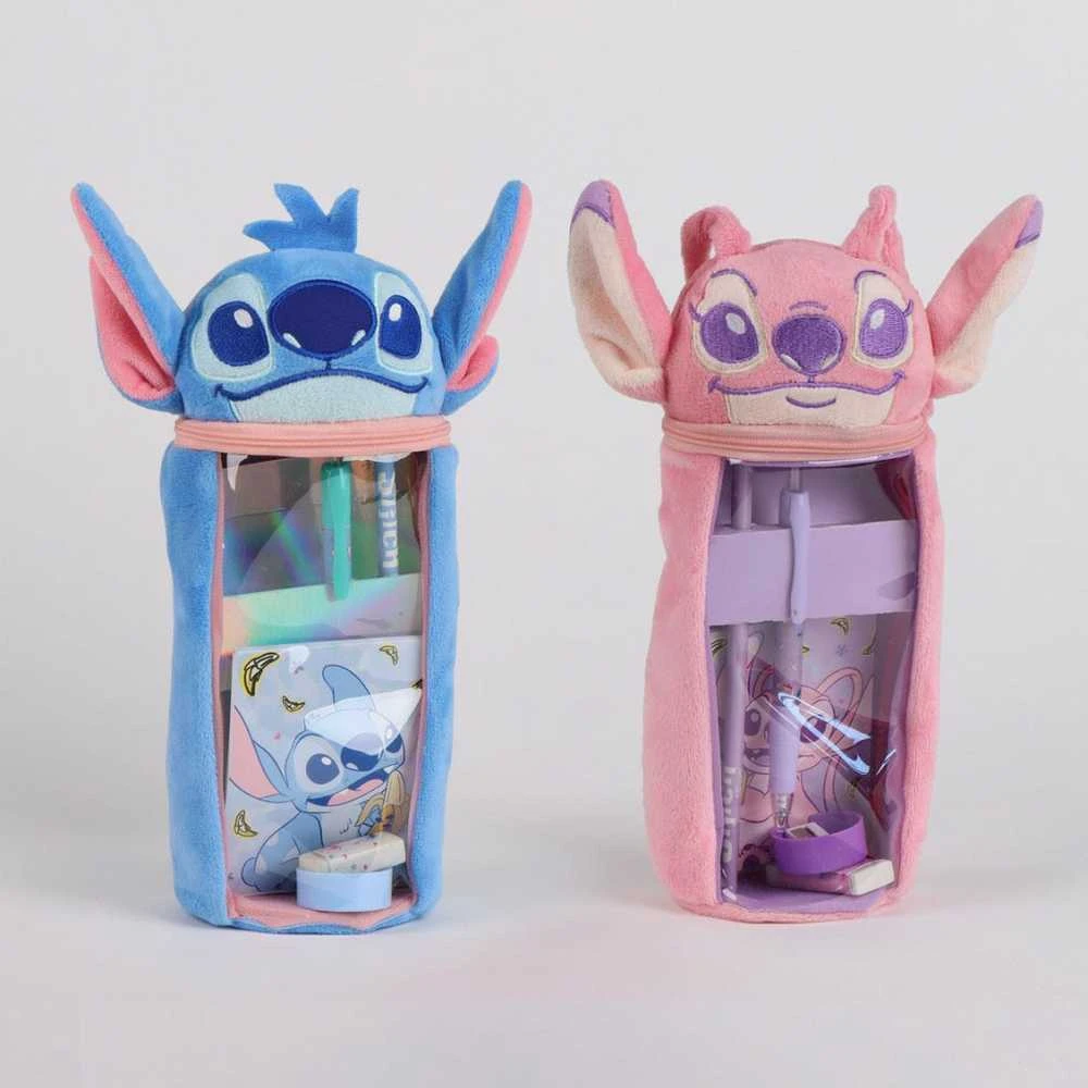Artesania Cerda Rinkinys mokyklinių priemonių su pieštukine Stitch mėlynas