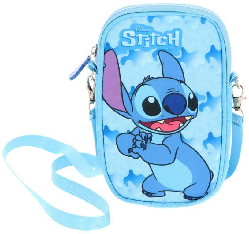 Disney Lilo ir Stitch mėlynas prabangus telefono dėklas, 18 cm